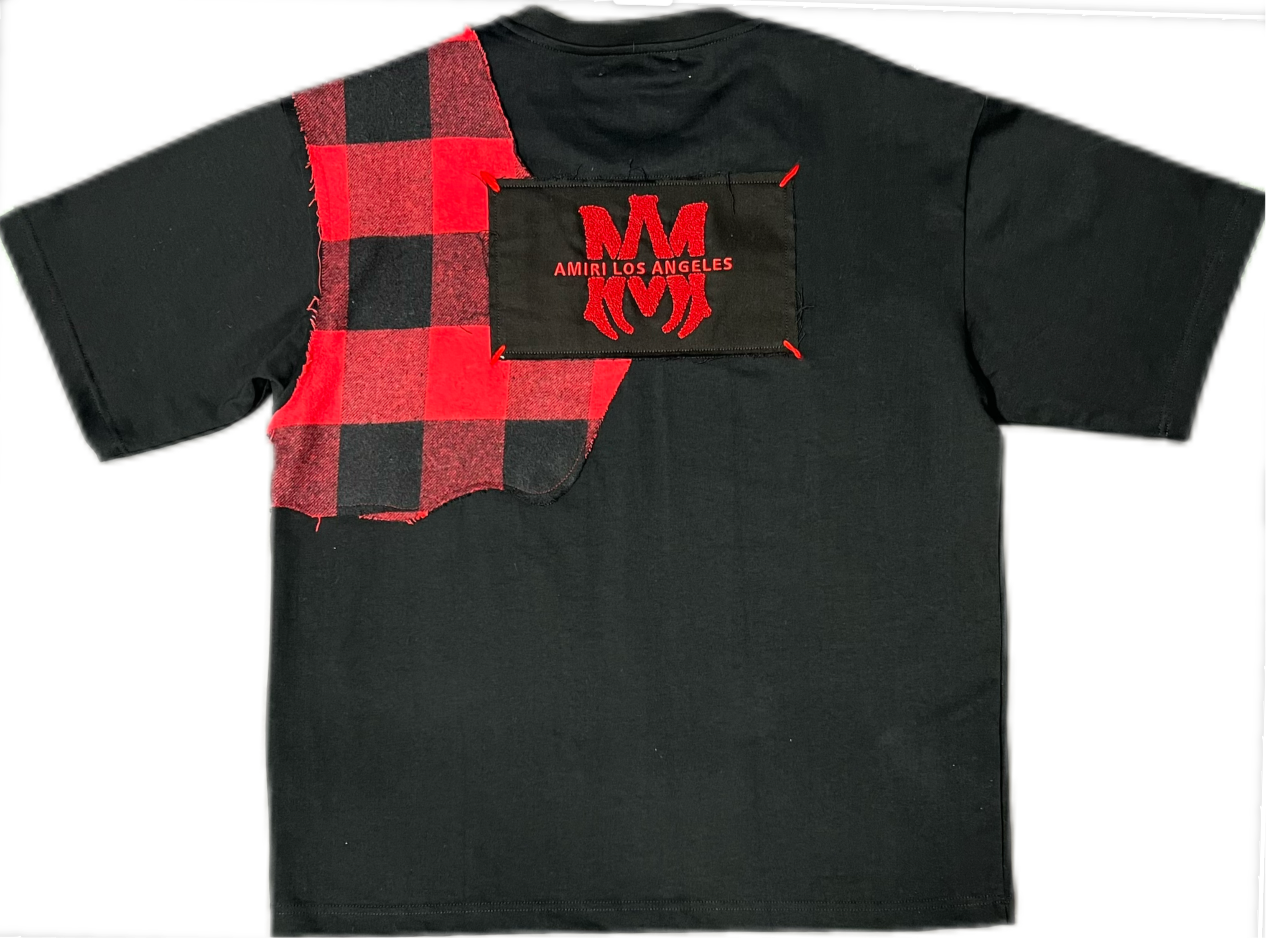 A m I r I Plaid red/black 606