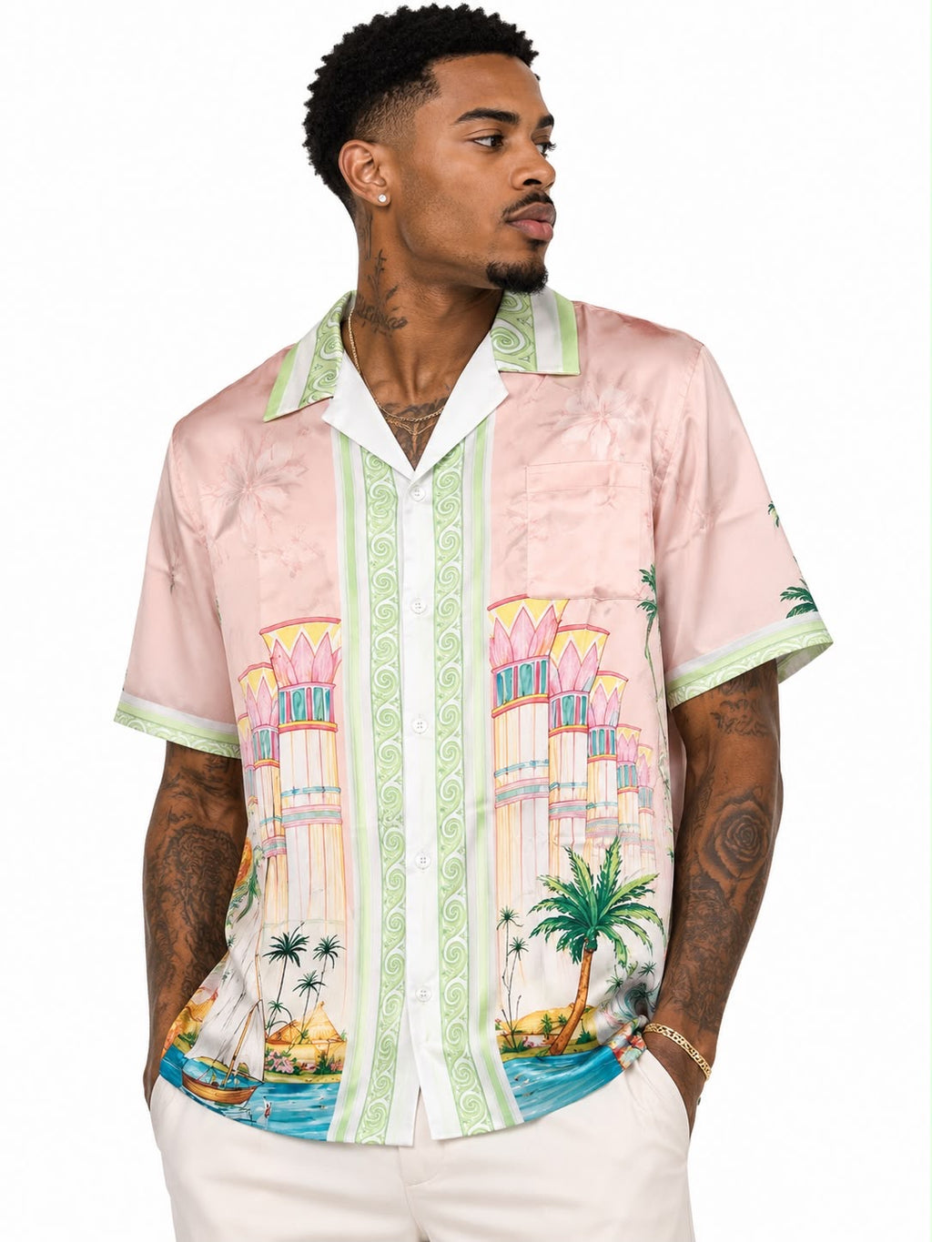 CB Maison de Repos button up