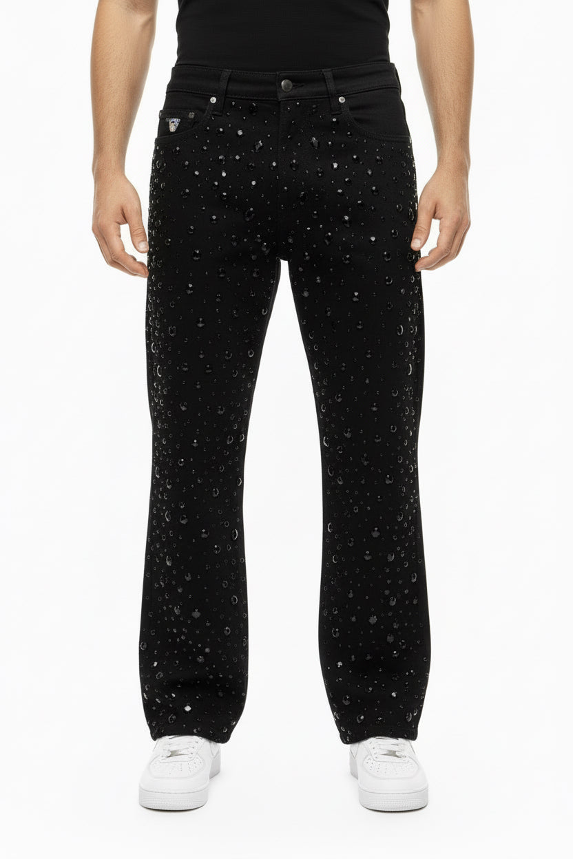 Public Black Jeans with jewels