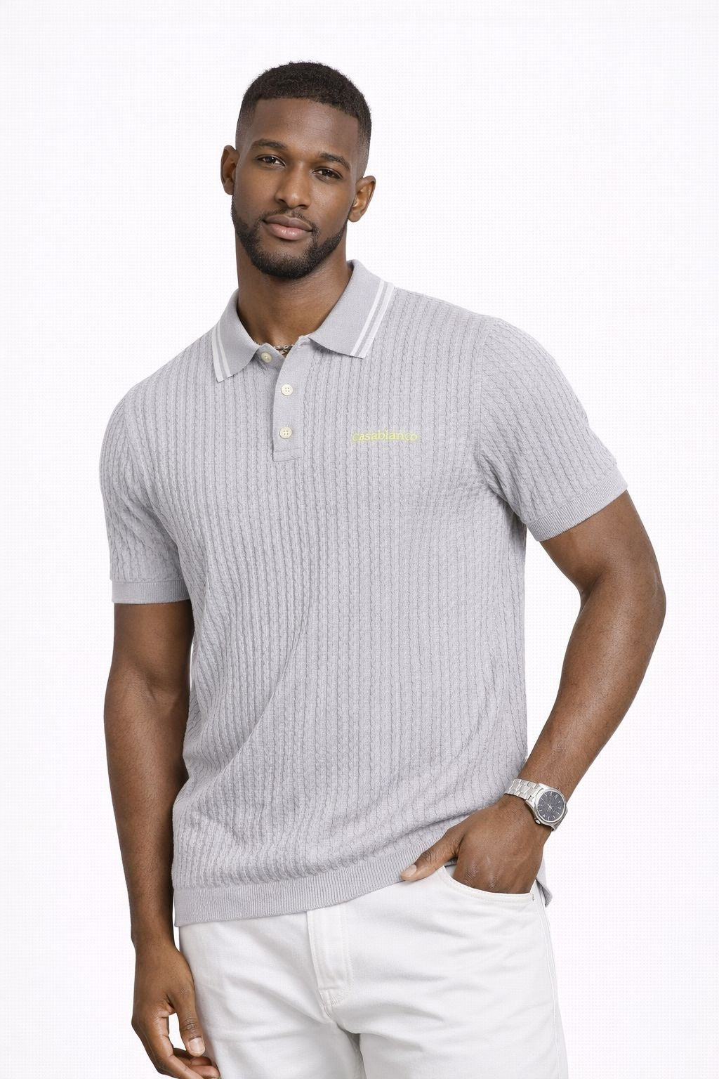 Casa Blanca Grey knitted  YSB up