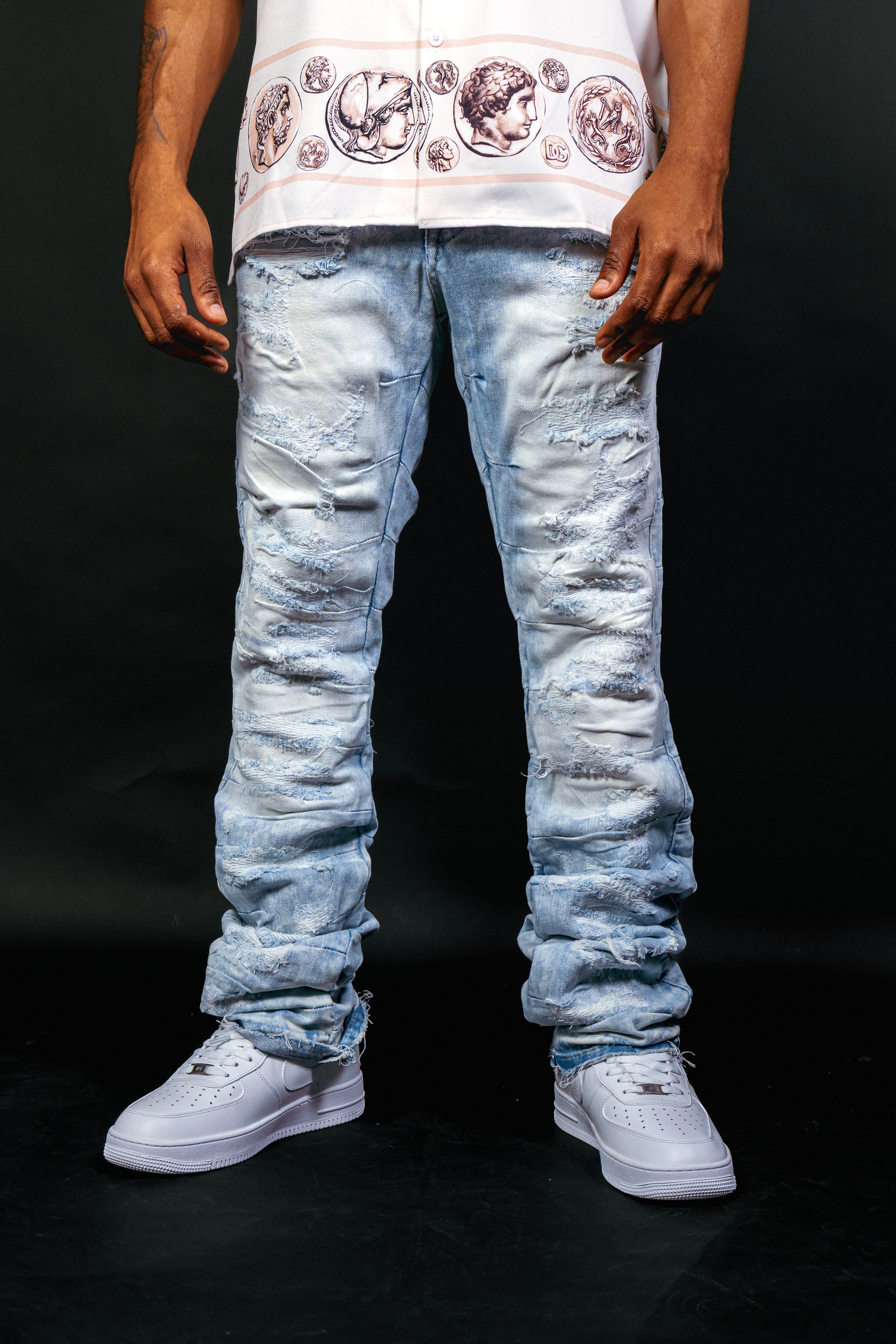 Focus Stacked Jeans 3625