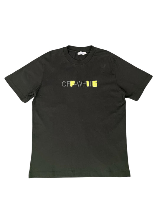 Off White Black / Neon Green