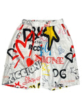 D & G graffiti shorts