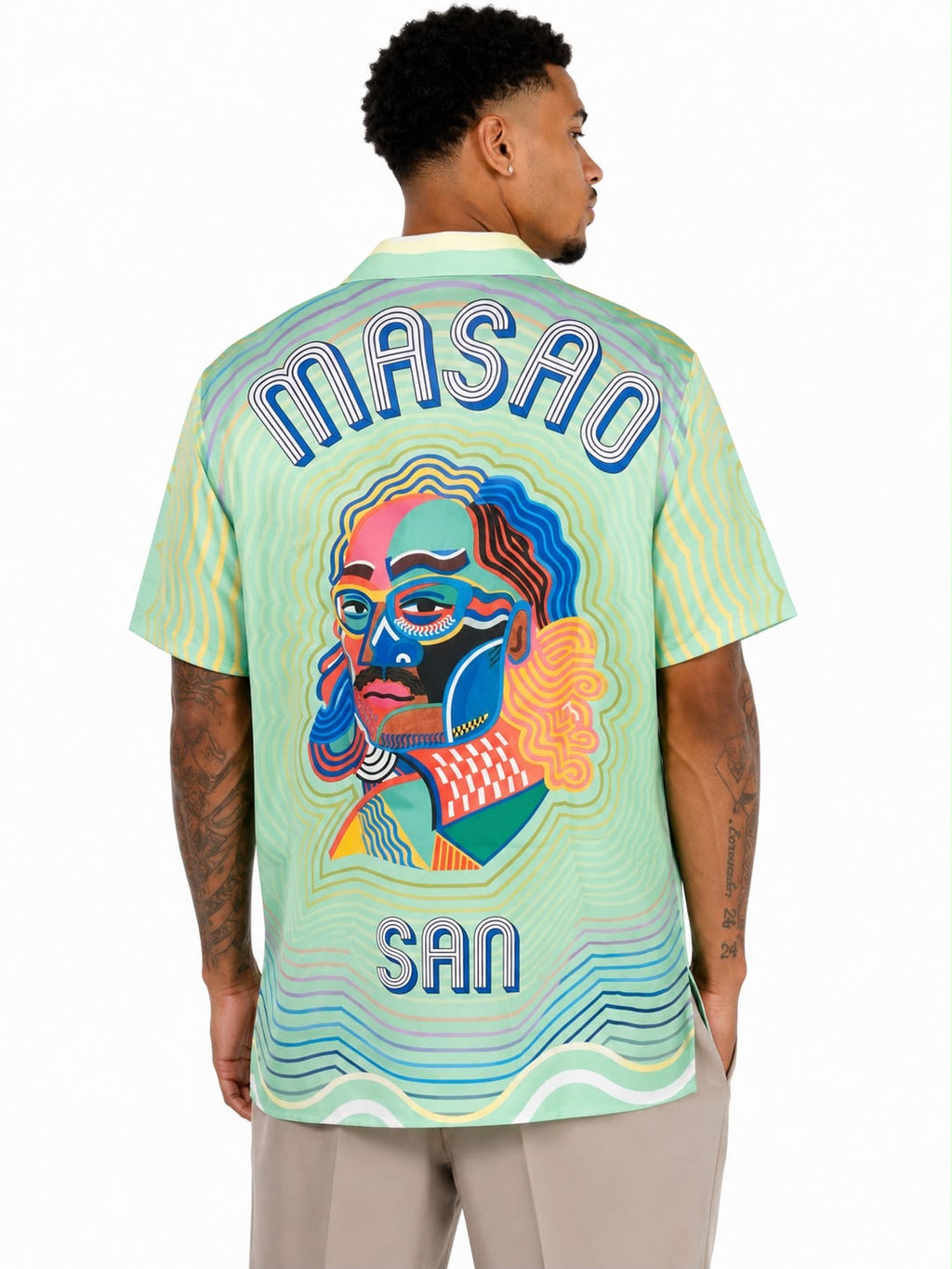 CB  Mint Masao San Button up