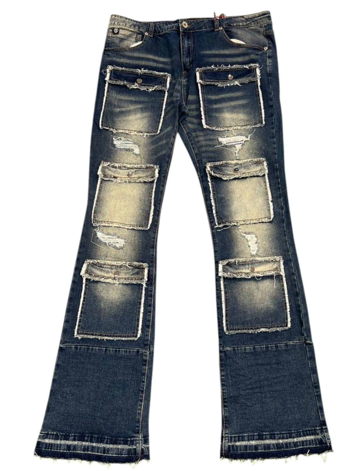 Switch Jeans Stacked Sf3691 BLUE