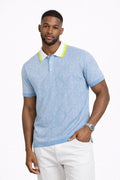 Casa Blanca baby blue polo