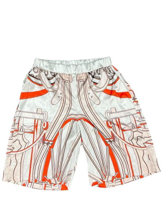 H E R M E S  silk Shorts