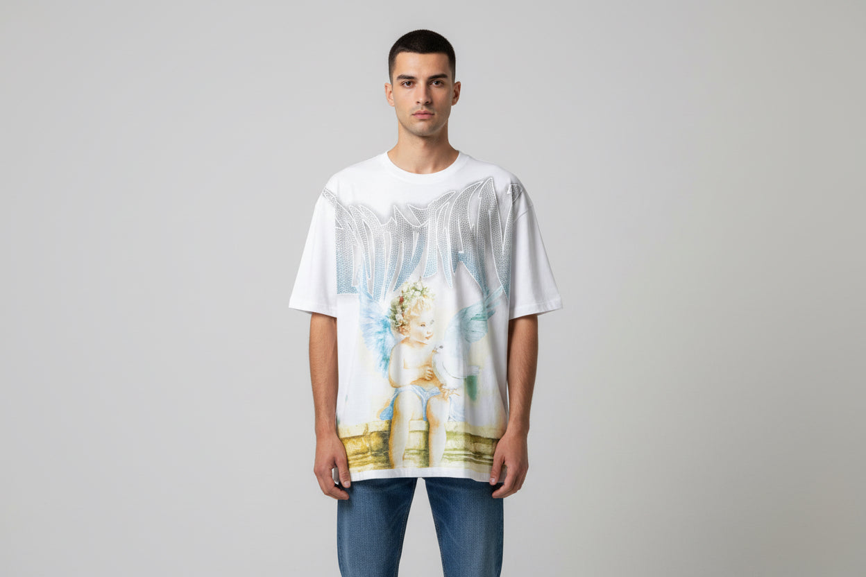 Mixed emotions angel shirt
