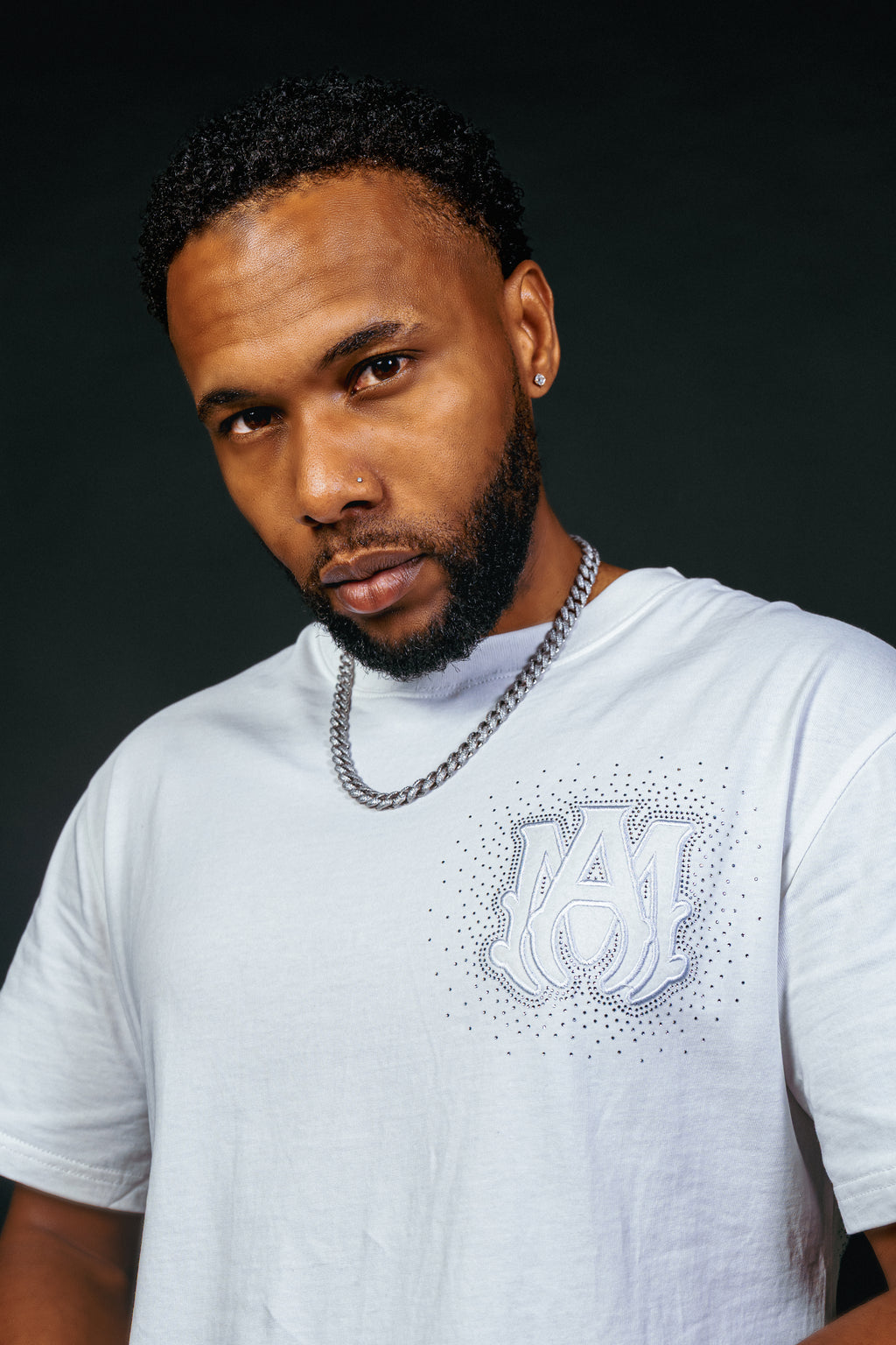 Amiri T-SHIRT with Rhinestone