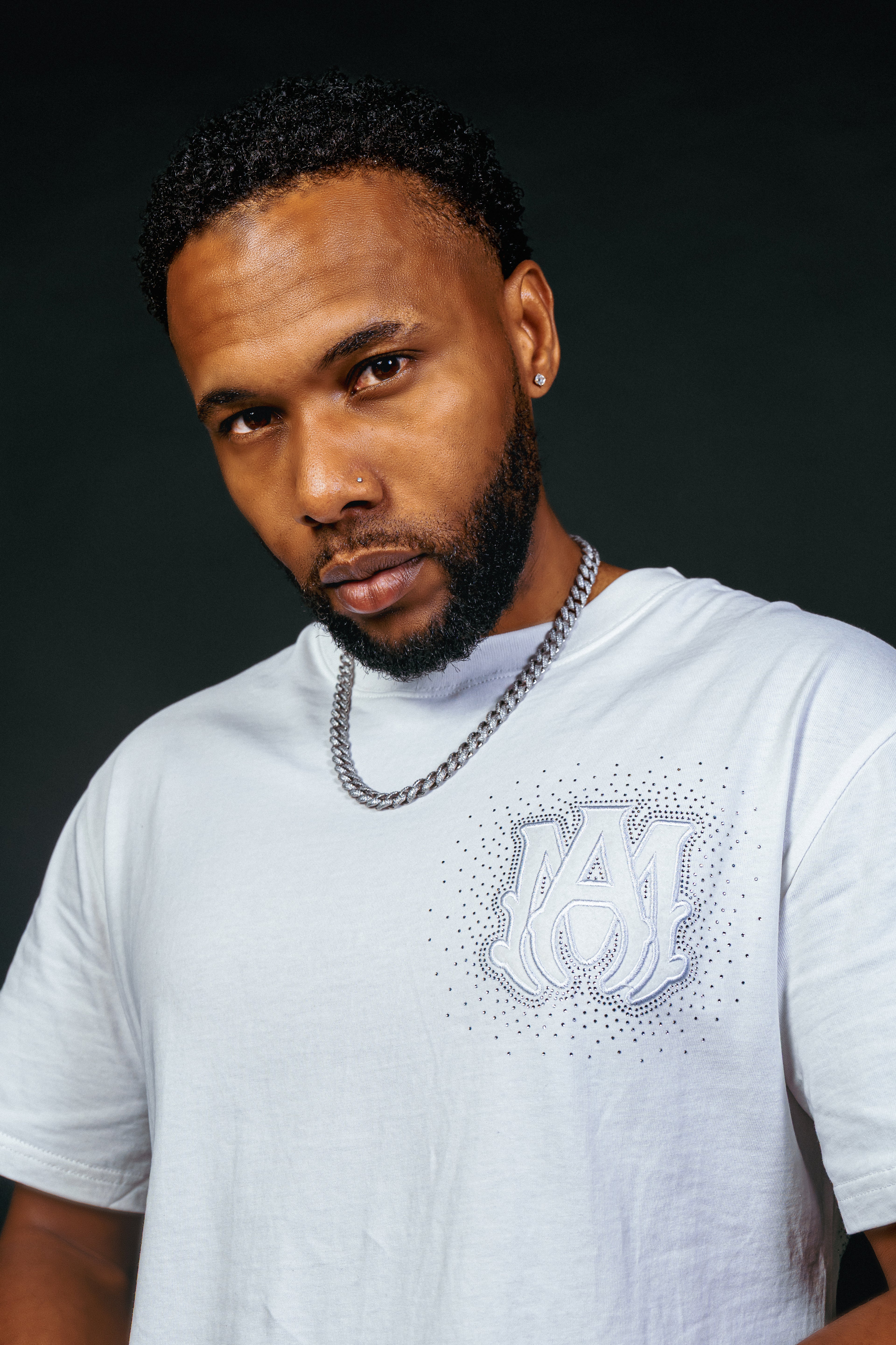 Amiri T-SHIRT with Rhinestone