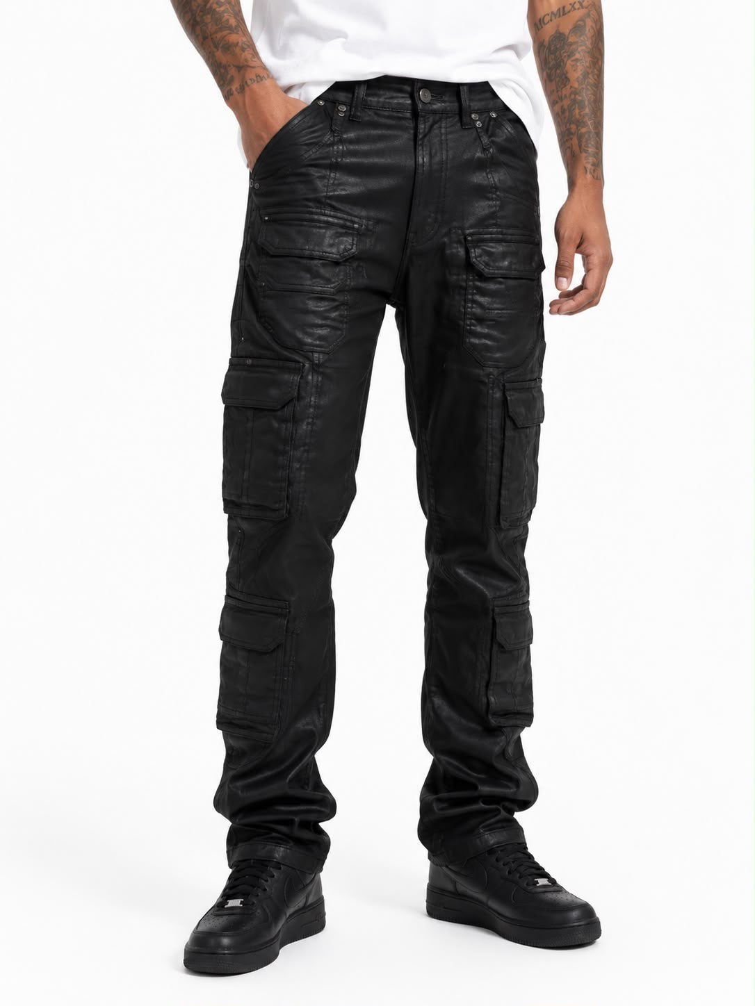 Kindred Coated Black Jeans