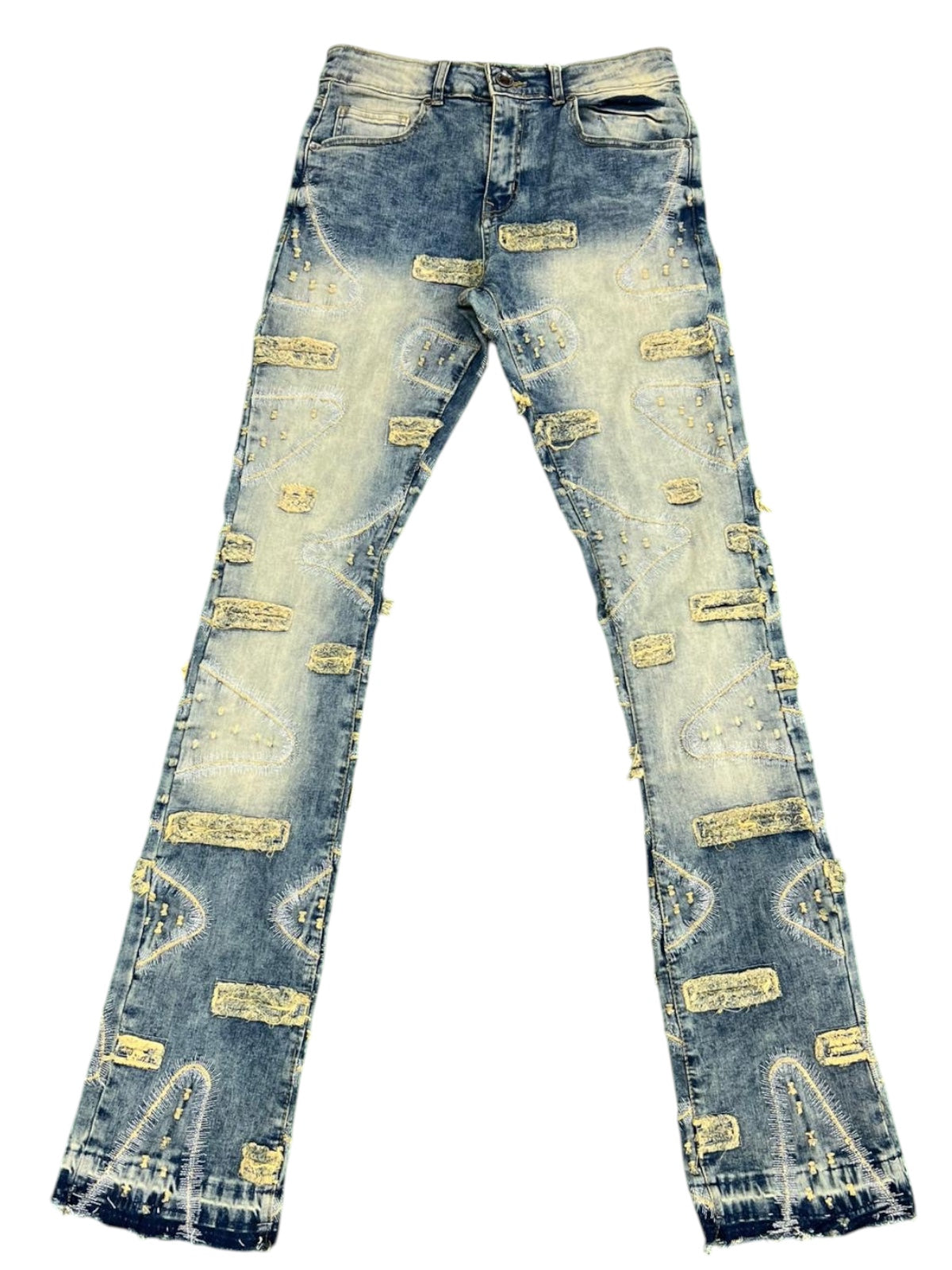 Focus Jeans 5238 Distressed Stacked
