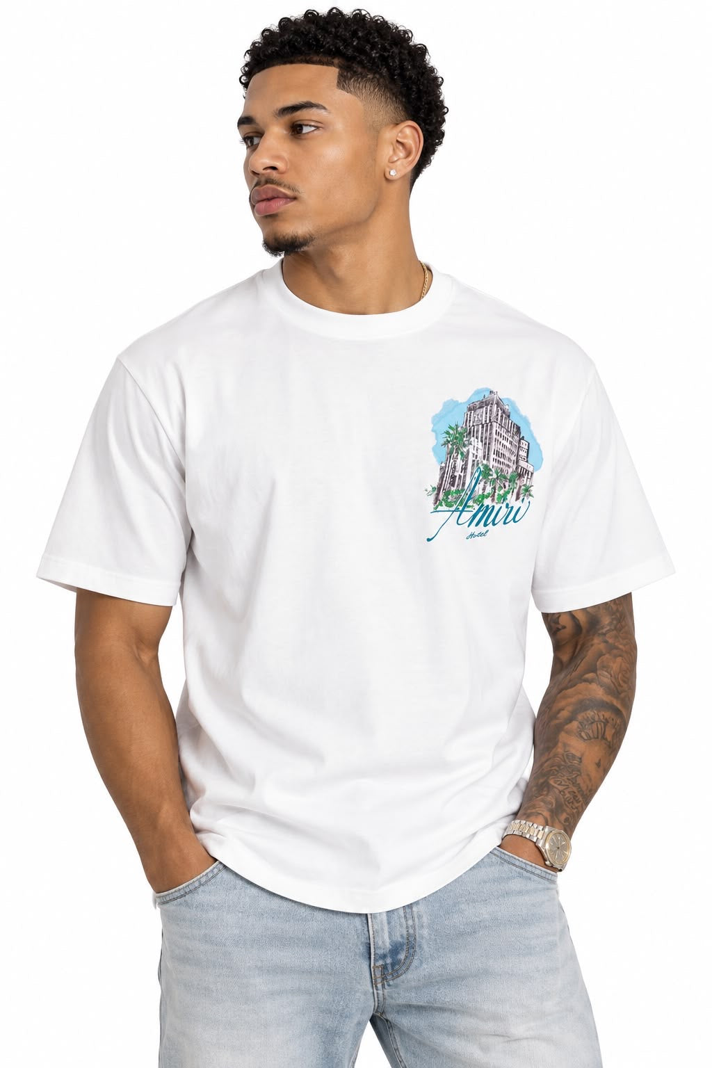 Amiri Hotel Peak T-shirt