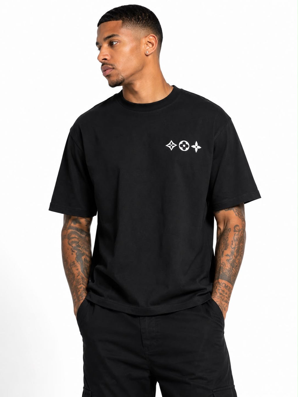 LV clean Black Patch