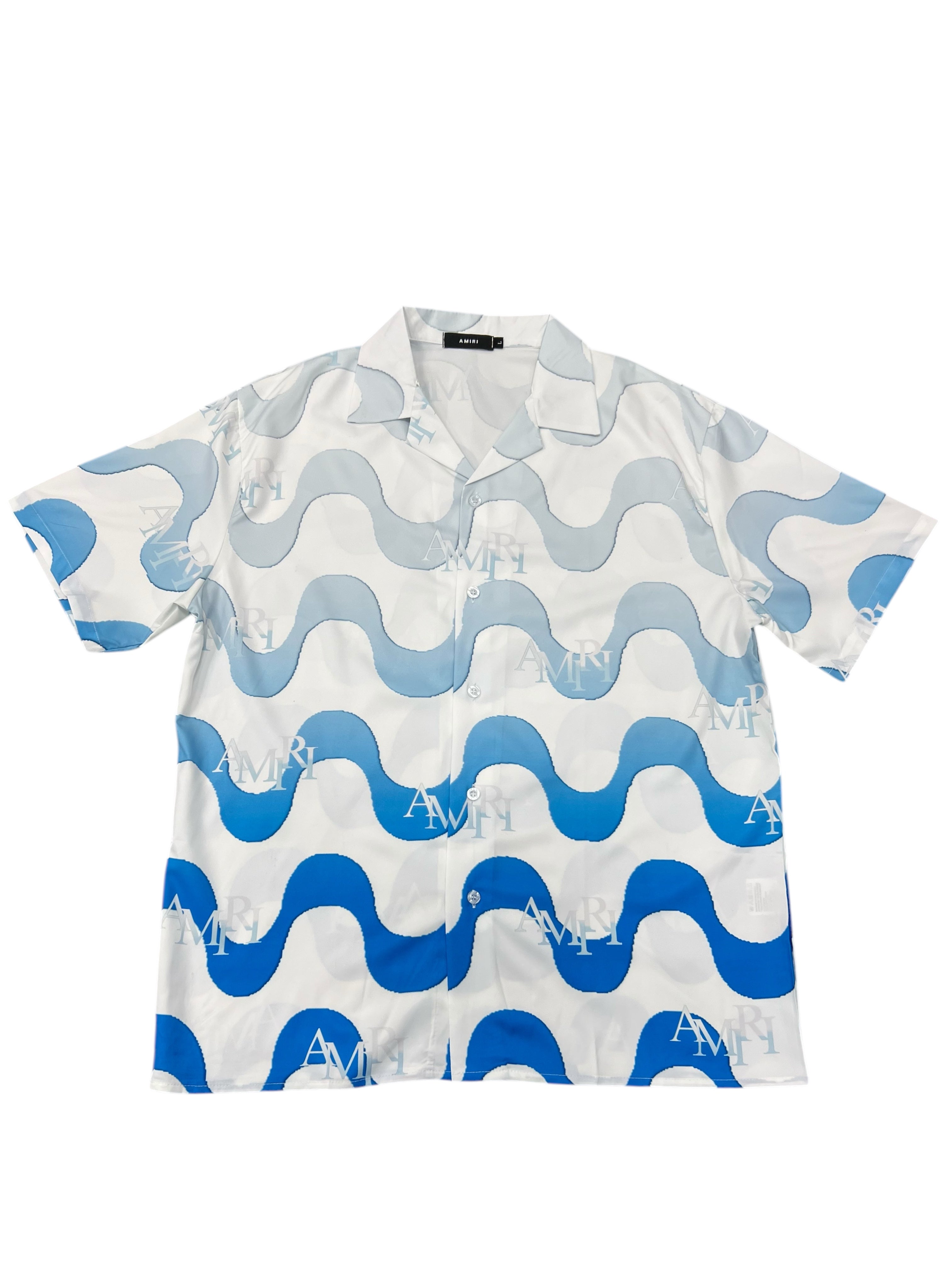 AM I R I  Wave Button Up