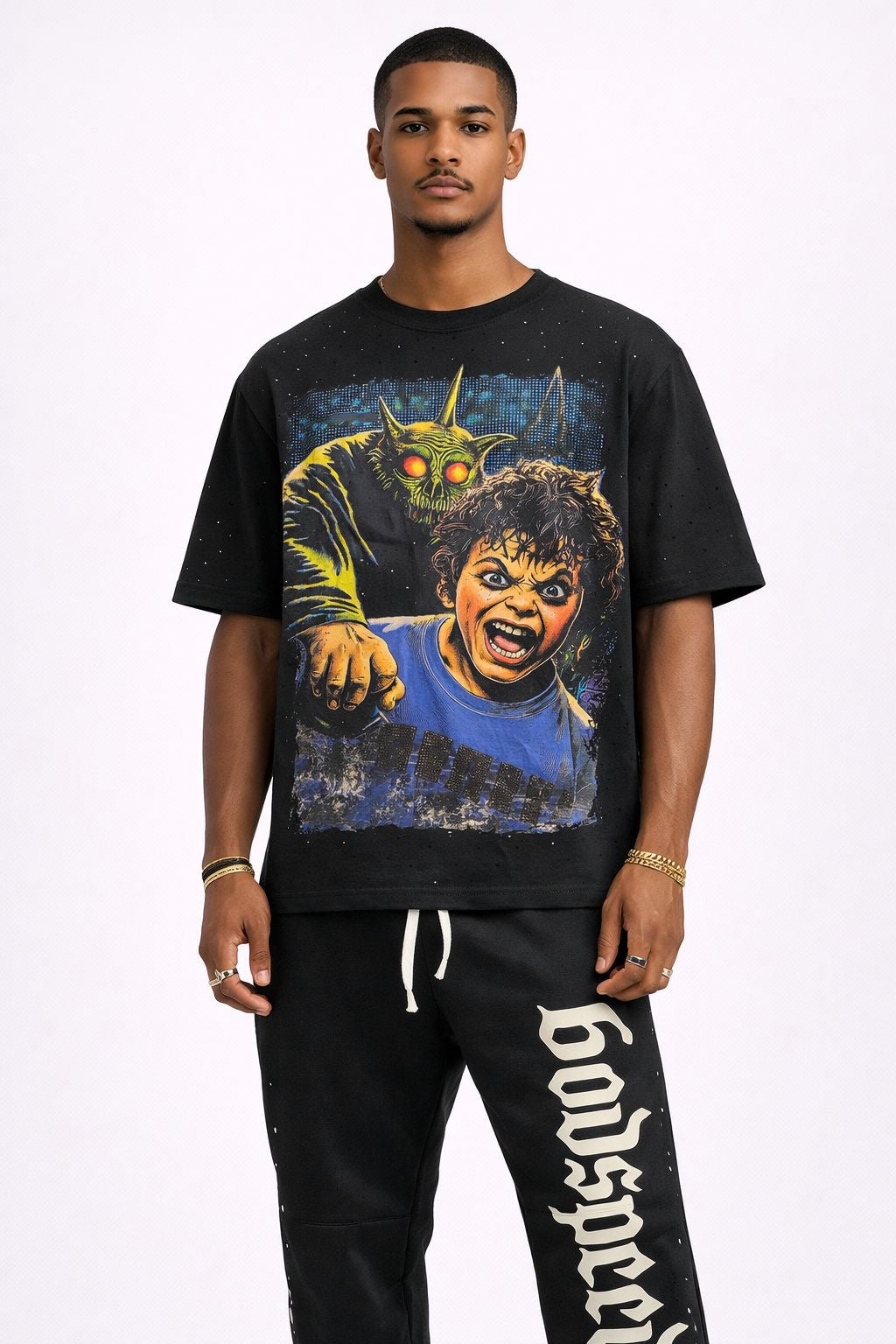 Bkys scare Crop Shirt