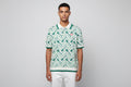 Casablanca mint knitted shirt