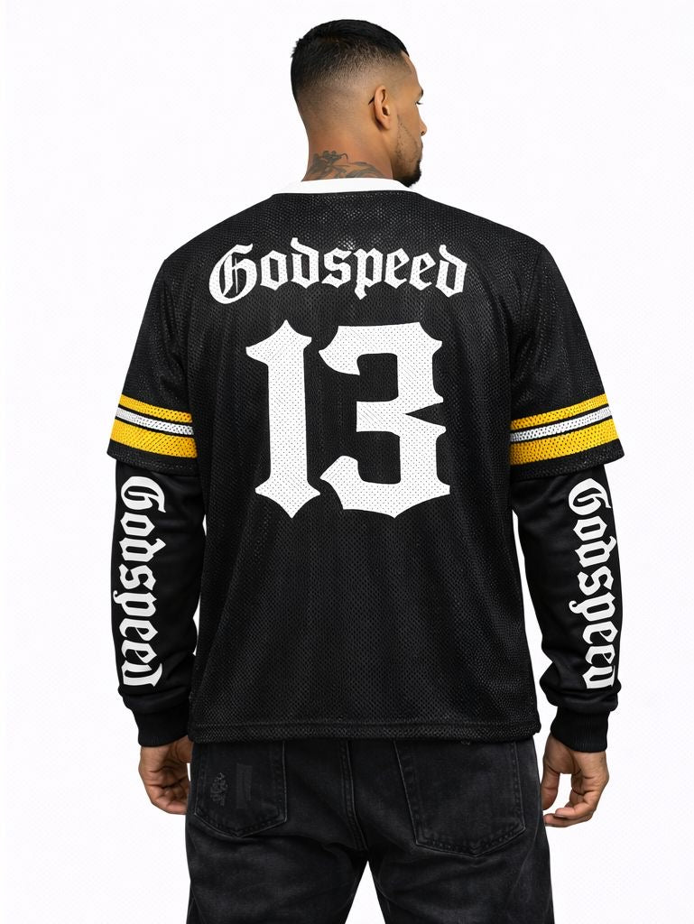 Godspeed skull longsleeve mesh