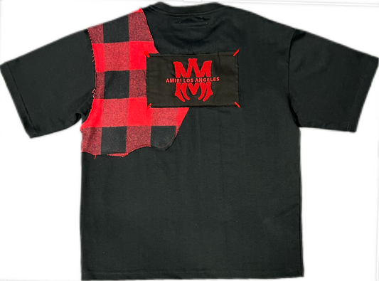 A m I r I Plaid red/black 606