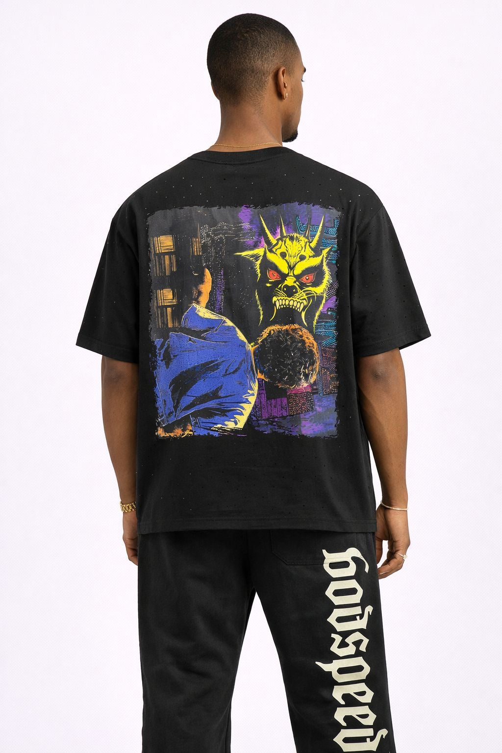 Bkys scare Crop Shirt