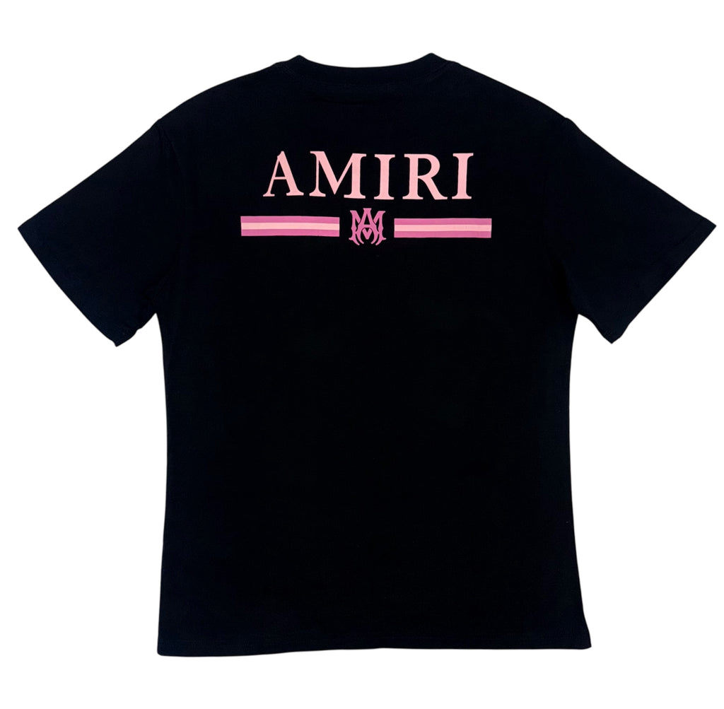 Pink Writing Amiri T-Shirt