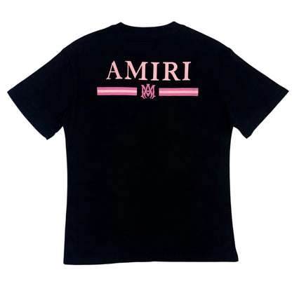 Pink Writing Amiri T-Shirt