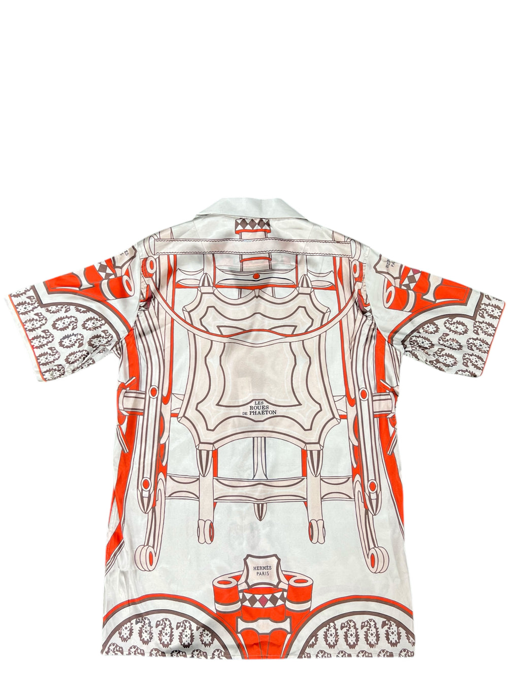 H E R M E S Silk Button up