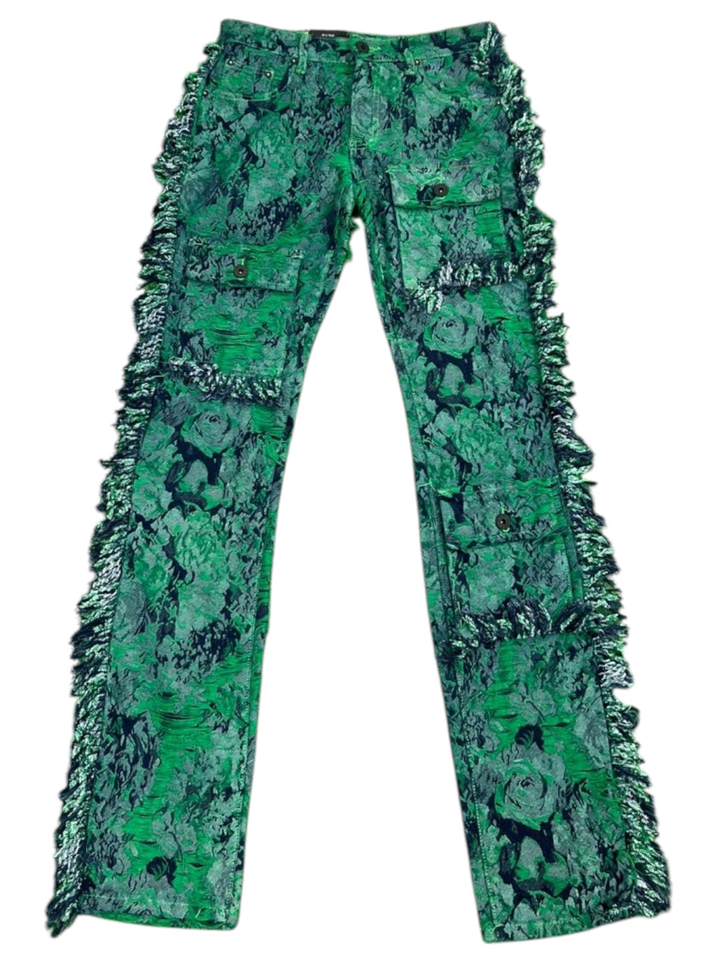 Majestik pink ruffled pants