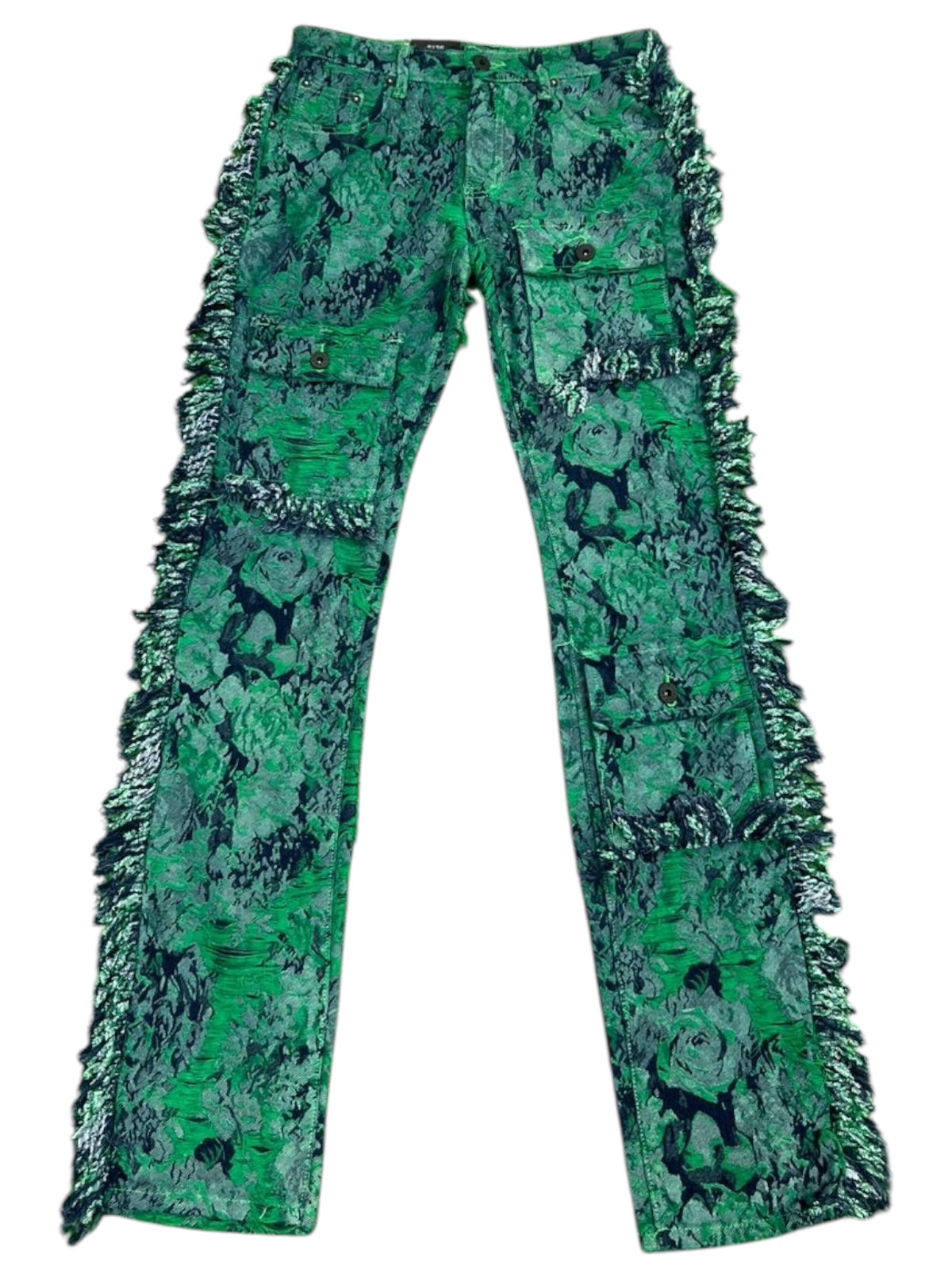 Majestik pink ruffled pants