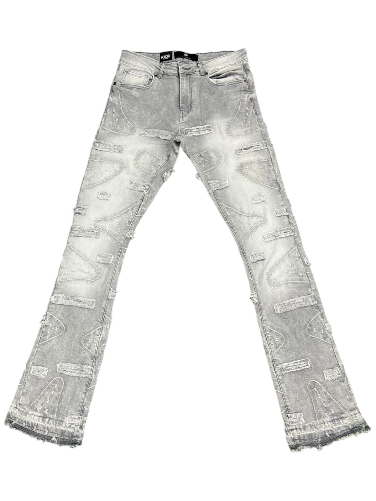 Focus Jeans 5238 Distressed Stacked
