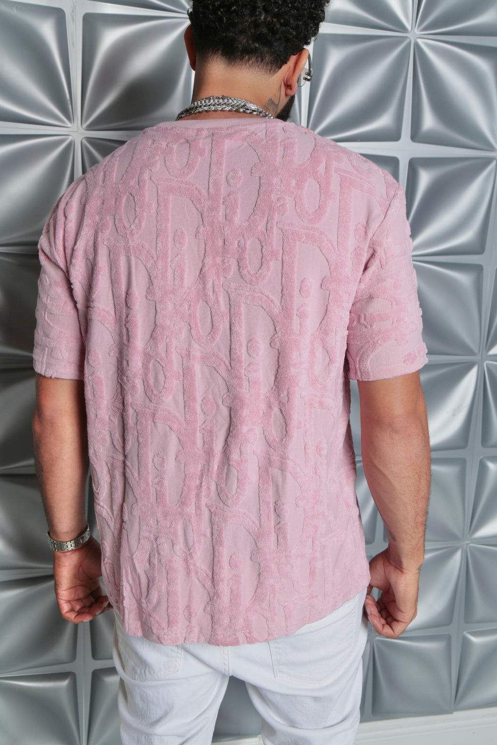 D I o r powder pink shirt