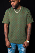 Olive green LV Monogram Shirt 612