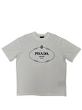 Black Prada Embroidered T-Shirt