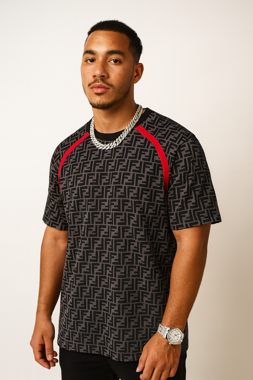 F E N D I Monogram T-shirt