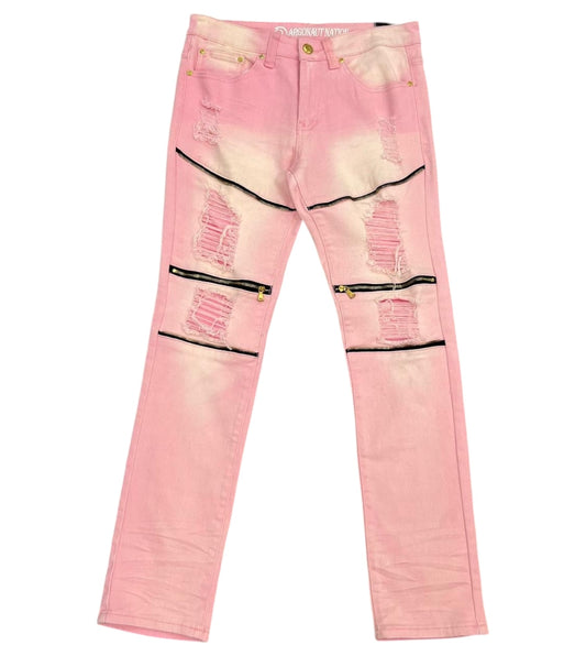 Argonaut Pink Ripped Jeans