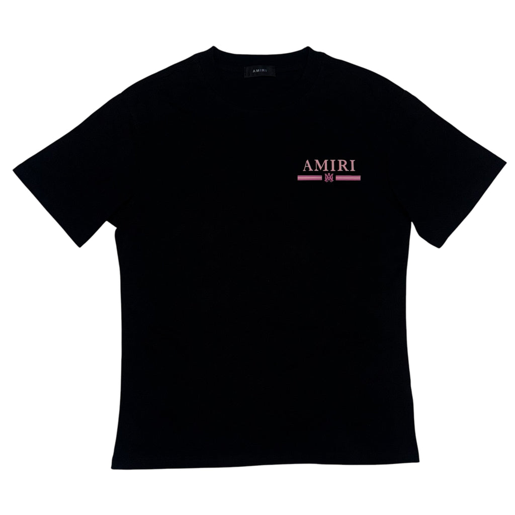 Pink Writing Amiri T-Shirt