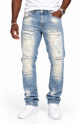 Focus jeans Ripped slim fit 5271