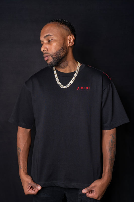 A m I r I Plaid red/black 606