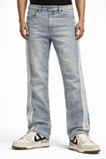 Kindred light, blue baggy jeans with rhinestone  KD 2112Ls