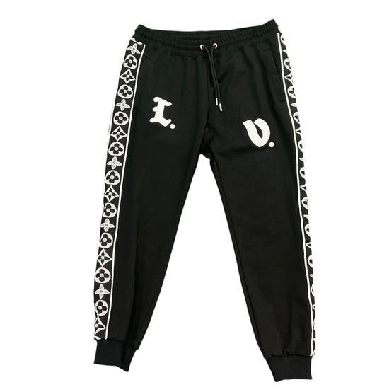 L V jogger track pants