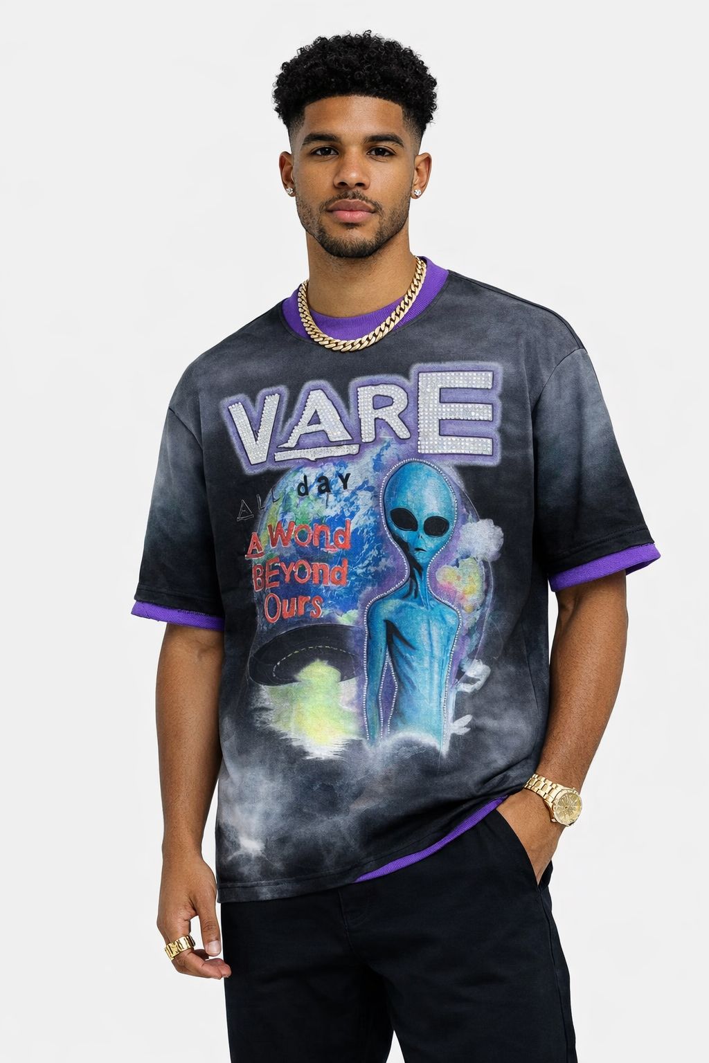 Care Alien Graphic T