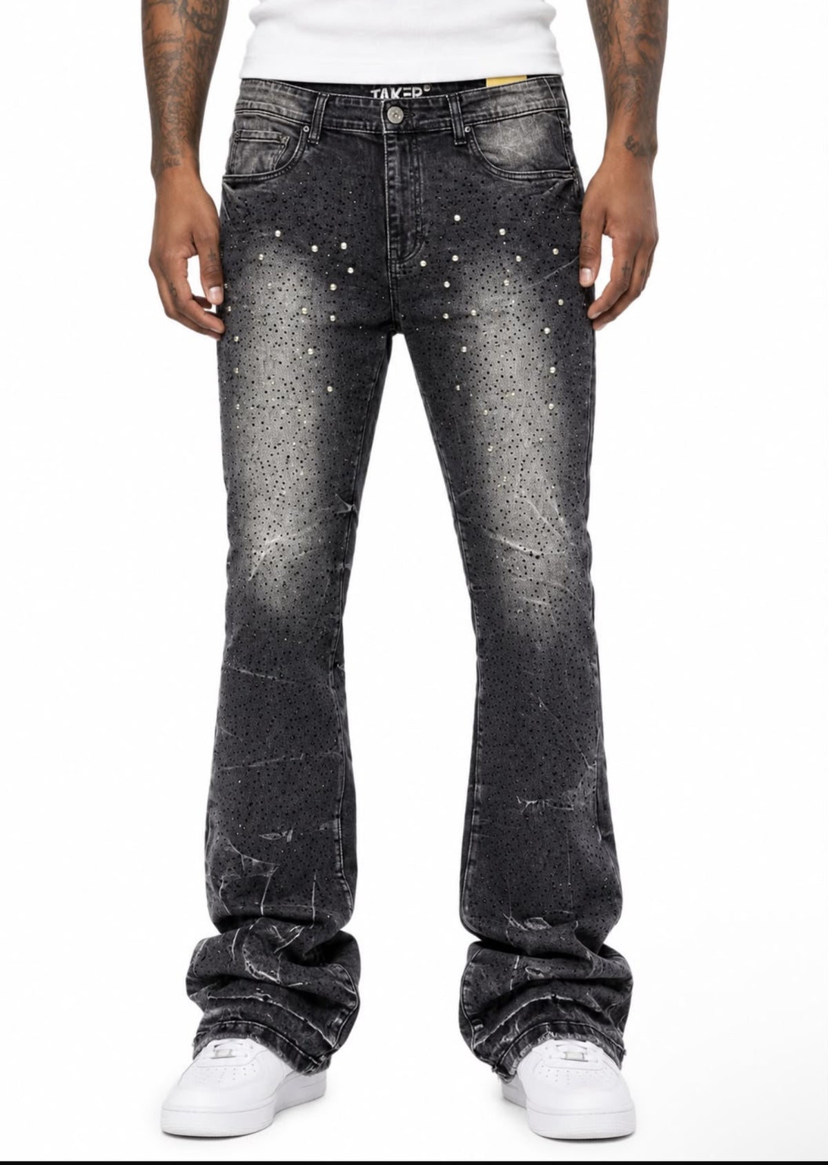 Taker Rhinestone jeans T4115