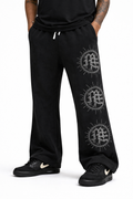 Mixed emotions sweatpants rhinestone