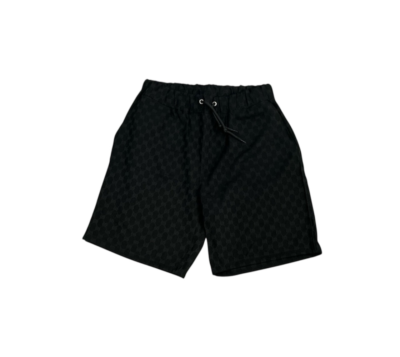 Gucci Black Monogram Shorts