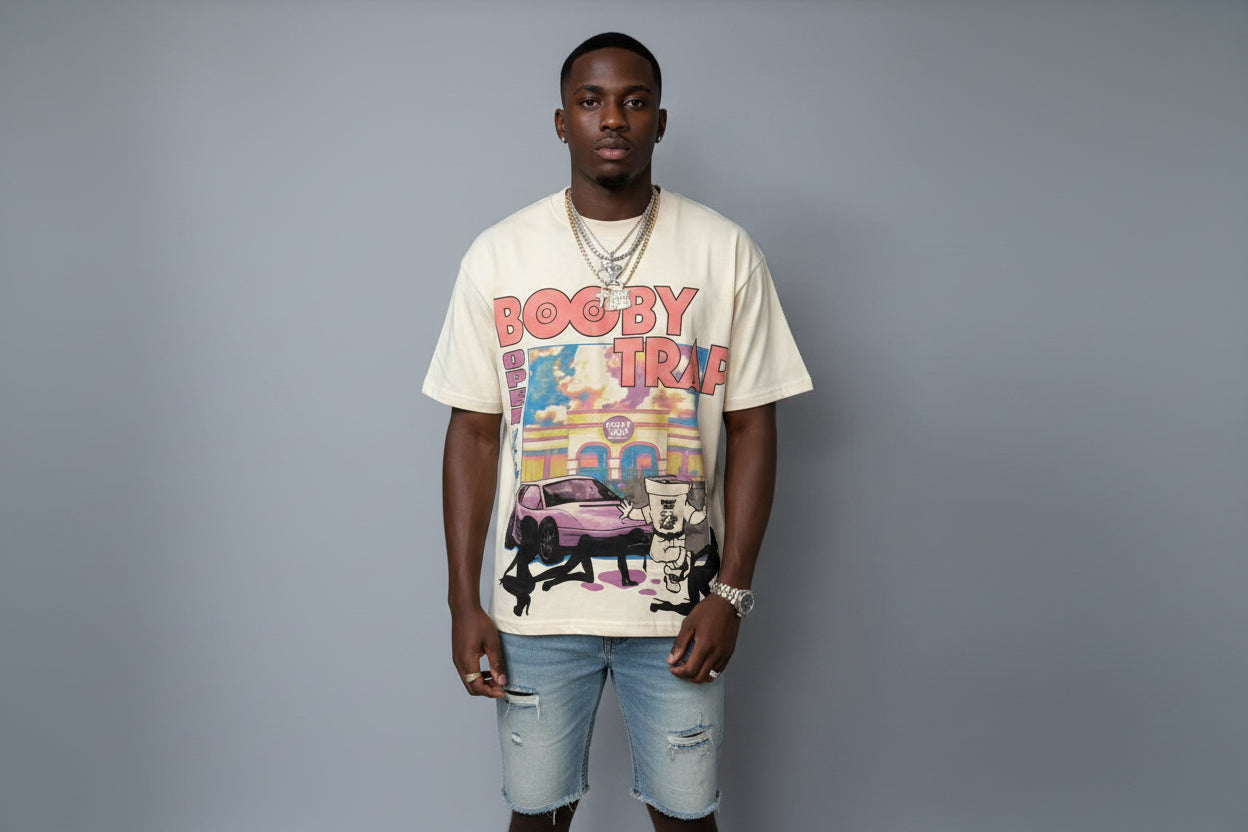 Booby Trap I got lucky  T-shirt