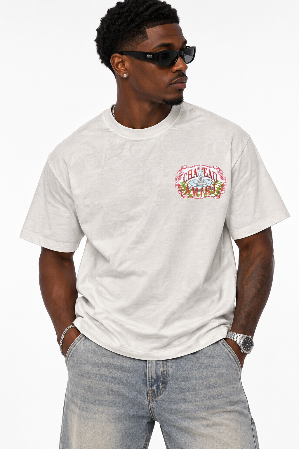 Amiri Fountain Tee