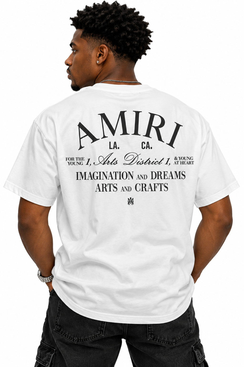 Amiri Imagination Dream Yg Heart Tee plus size