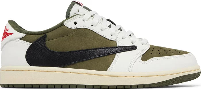 2024 Travis Scott x Air Jordan 1 Retro Low OG SP 'Reverse Olive / Medium Olive'