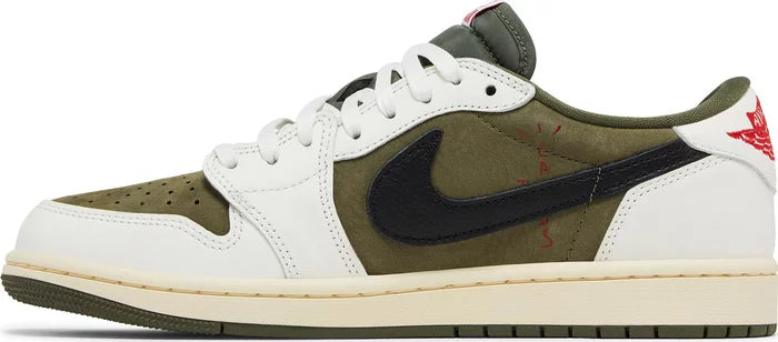 2024 Travis Scott x Air Jordan 1 Retro Low OG SP 'Reverse Olive / Medium Olive'