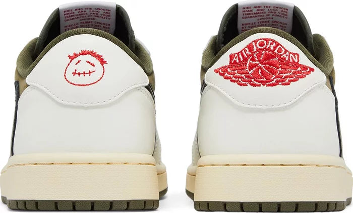 2024 Travis Scott x Air Jordan 1 Retro Low OG SP 'Reverse Olive / Medium Olive'